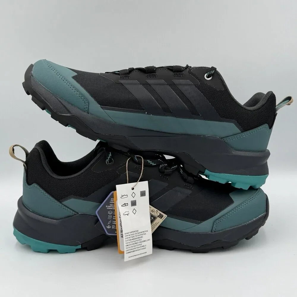ADIDAS Terrex Skychaser AX5 Gore-tex Hiking Shoes Mens 10.5 Blue Green JQ2209